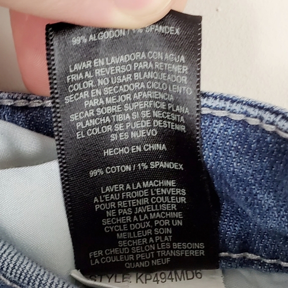 Kut from the Kloth Straight Leg Jeans Size 0 - Picture 6 of 6